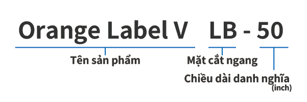 Dây đai V nhãn cam