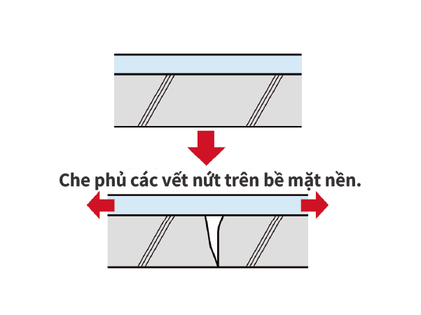 Khả năng bám dính nền tuyệt vời